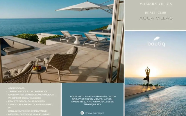 Oceanfront Luxury Villa Infinity Plunge Pools