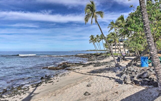 Oceanfront Kona Home w/ Beach Access & Views!