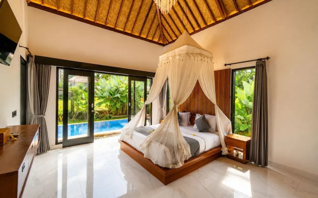 D'carik Escape 2 Bedroom Villa by TVM – Guest Rooms – Ubud