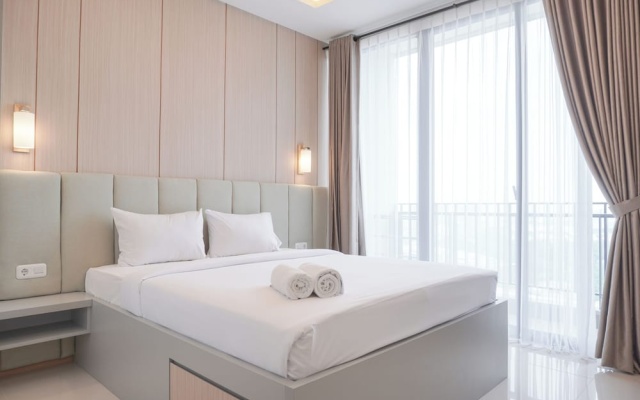 Nice And Comfort 1Br At 25Th Floor Samara Suites Apartment – Guest Rooms – Jakarta