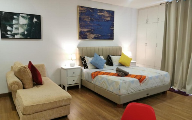 Apple Home 2 at Menara Simfoni, King Size Bed, Cheras, Nexflix, Wifi, Parking – Guest Rooms – Kajang