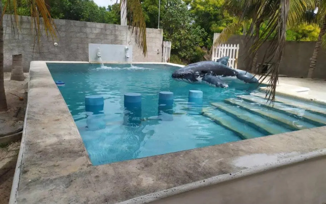 Casa M&P: Casa Amplia cerca del mar de Chelem