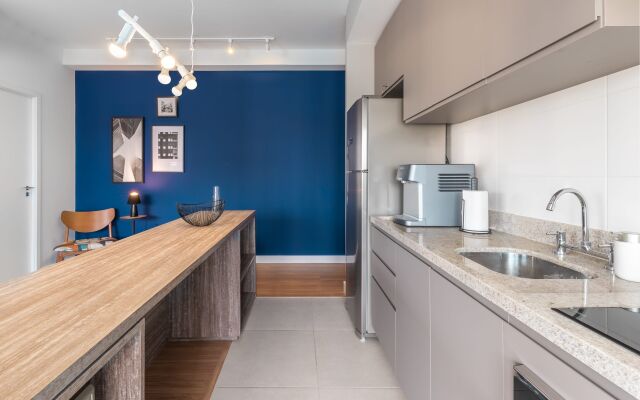 Apartamento com garagem e vista maravilhosa | Vila Olímpia