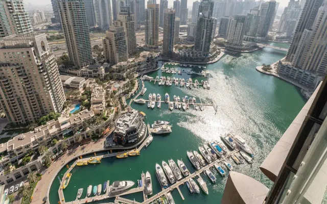 Sleek 1BR at Dubai Marina w Balcony - Apartment in ดูไบ - Photo 4