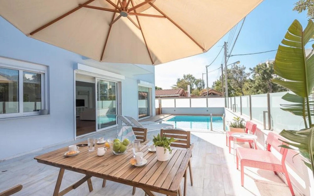 Greek Villa "sun&relax" With Private Pool Jacuzzi