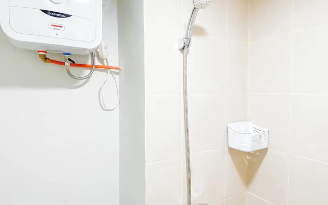 Warm Neutral Studio Room At Meikarta Apartment