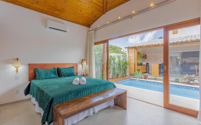 IT55 Ótima Casa 3 Suítes com Piscina e Churrasqueira