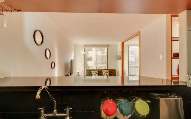 Estudio comodo en Barrio Lastarria