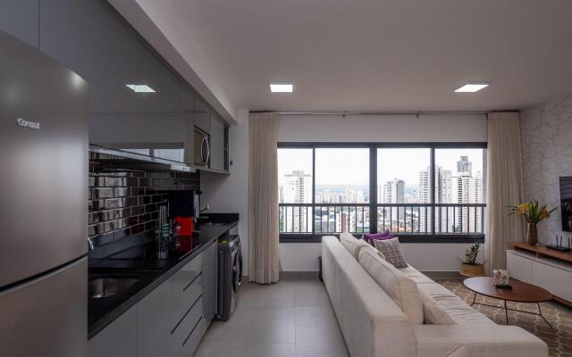 Apto moderno no Setor Bueno RCH2207