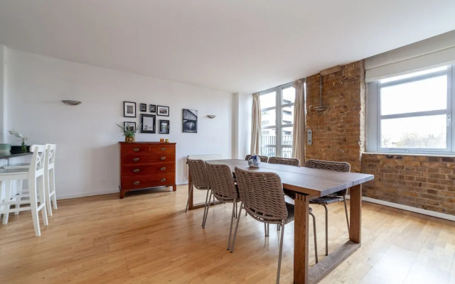 Stylish with beautiful brick walls