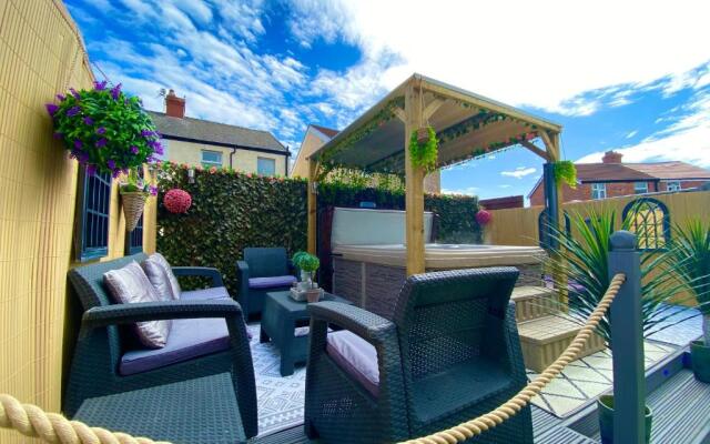 New…The Hottub House Blackpool Pleasure Beach