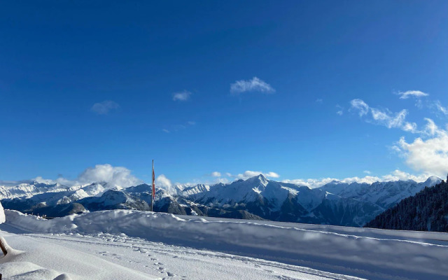 unique Hirschbichl Alm in the middle of the Zillertal mountains