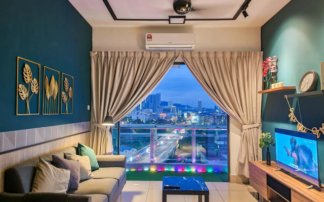 KL One Residence by Nest Home [Infinity Pool & KL Skyline] – Guest Rooms – Kuala Lumpur