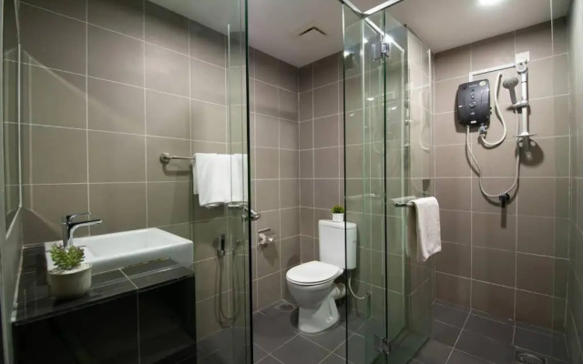Aeropod KK Studio Unit 09 Near Airport And City Free Parking – Bathroom – Kota Kinabalu