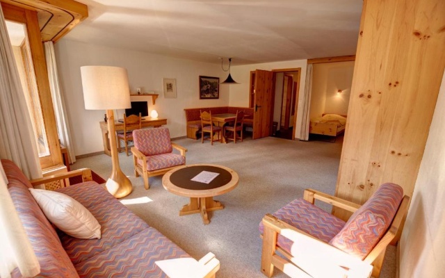 Chesa Munteratsch 1 1 2 Zimmewohnung 104 Typ D – Guest Rooms – Silvaplana