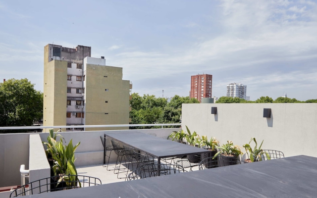 Triplex with rooftop for private use II