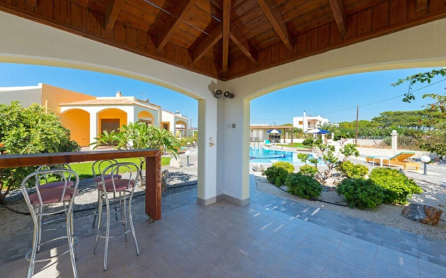 Villa Rose on the beach