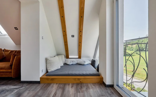 Villa in Radvanice With hot tub