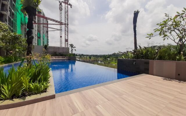 Comfortable 1BR Apartment at Marigold Nava Park