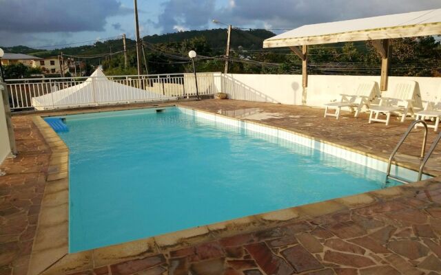 Apartment With 4 Bedrooms in Le Robert, With Wonderful sea View, Pool