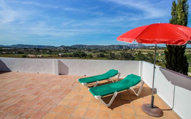 Finca Pepa - beautiful little house in pretty grounds with lovely views in Benissa