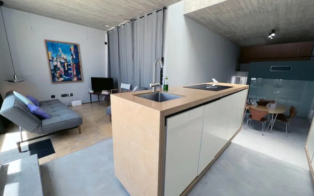 Spacious 1BR Penthouse With a Rooftop Terrace