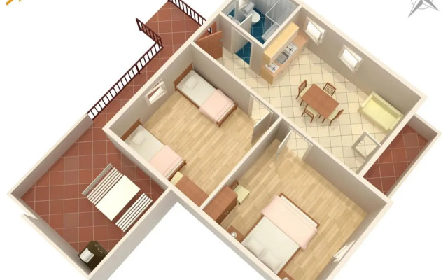 Apartments with a parking space Sutivan, Brac - 745