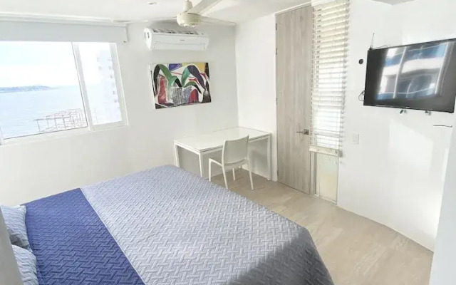 "3tc10 3 Bedroom Apartment Facing The Sea With Air Conditioning And Wifi" - Apartment in 卡塔赫纳 - Photo 3