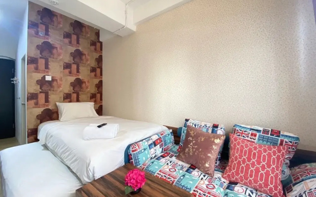 Scandinavian Studio Room At Grand Asia Afrika Apartment
