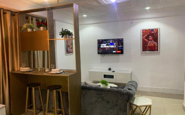 Big Studio Unit in Lekki phase 1 - Kitchen, Washer, 24-7 light, WiFi & Netflix