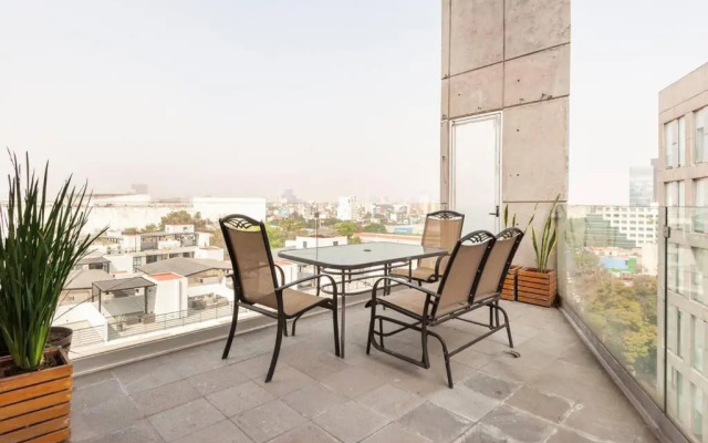 Sky Coyoacan Depto con terraza privada