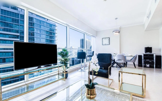 2B Apt With Waterfront View JBR