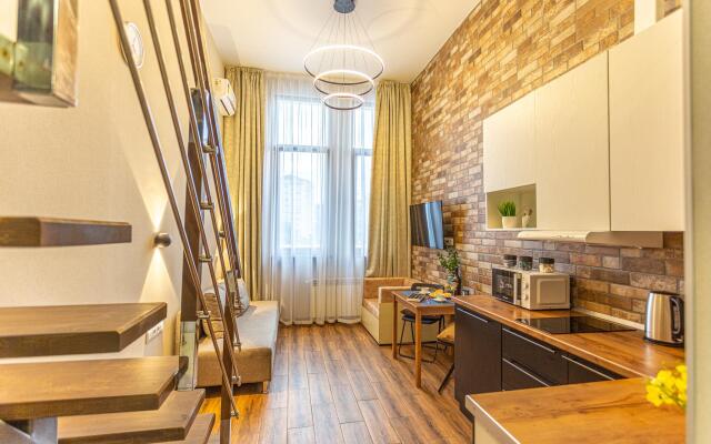 Central Residence Lamare двухуровневые апартаменты в центре Сочи