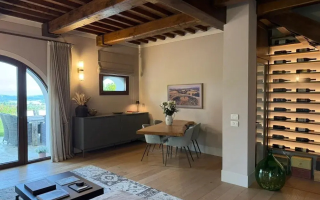 Ciliegino Apartment Pool Landscape View Montaione Toscana