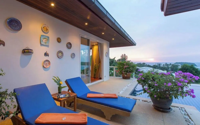 Katamanda villa Moon 3 Bed seaview near Kata Beach