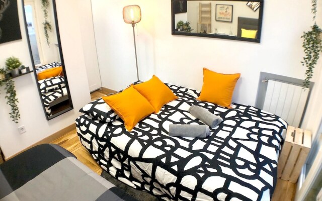 Studio in Madrid, With Wonderful City View and Wifi