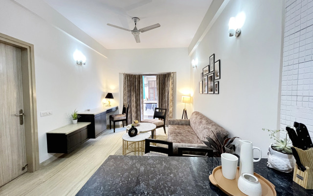 1 BHK Serviced Apartment in Gurgaon by Bedchambers