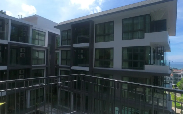 B201-nice Seaview One Bedroom Apartment 300 Meters Walk to Ao Nang Beach