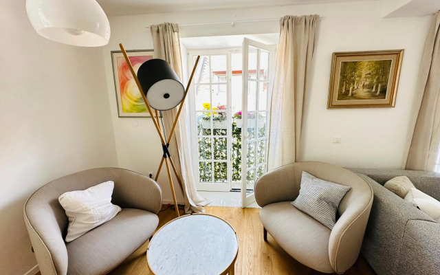 Top view residence in central Ljubljana