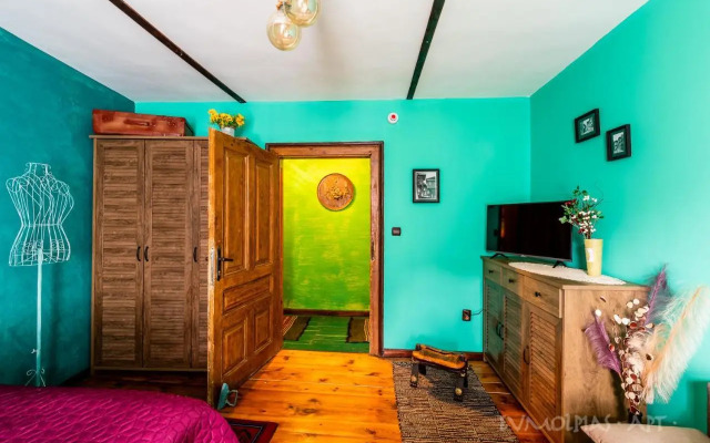 Art apartment EVMOLPIAS near Roman stadium