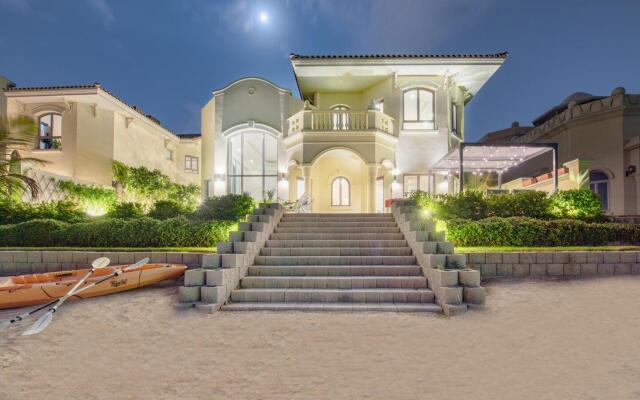 Fabulous Beachfront Palm Villa | Private Pool