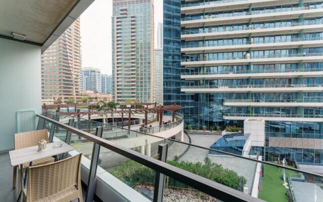 LUX Holiday Home Dubai Marina JBR - Silverene Towers