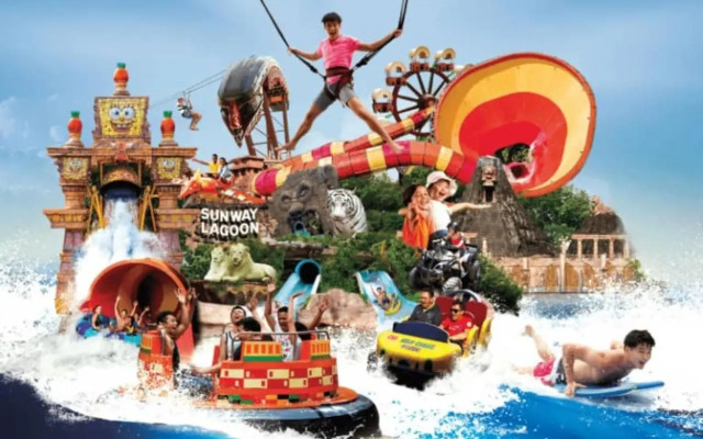 Muji Home Sunway Lagoon Pyramid,Subang,2BR,6-8pax