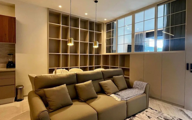 w Prestigious 1BR w Modern Terrace in Polanco