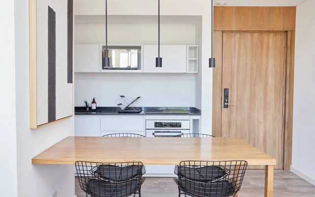 Unique triplex with rooftop private use