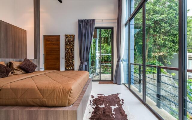 Kamala Sea View villa with private pool and rooftop jacuzzi
