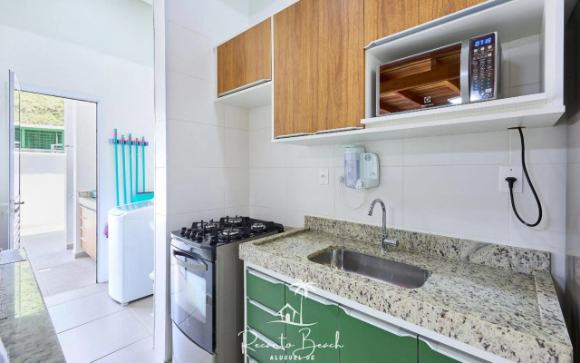 Apartamento térreo maravilhoso com mezanino para 10 pessoas