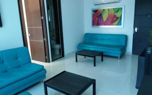 Apto Bello Horizonte a 100 mts de la Playa - Hotel in 圣玛尔塔 - Photo 4