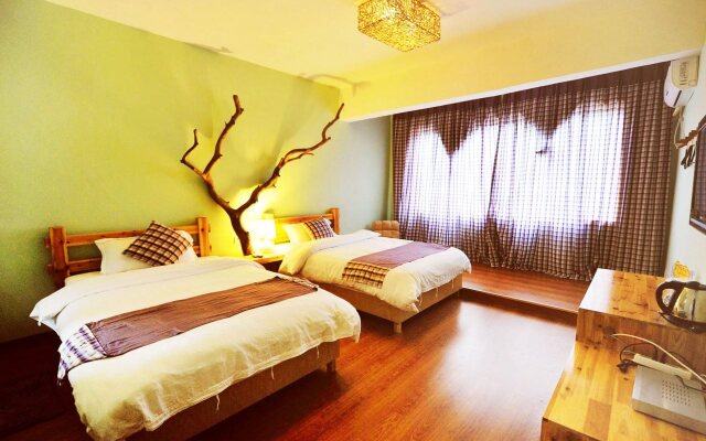 Spring Flowers Blossoming Hotel