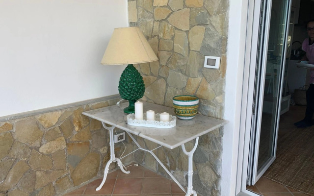 Sfondo Blu Villa sul mare